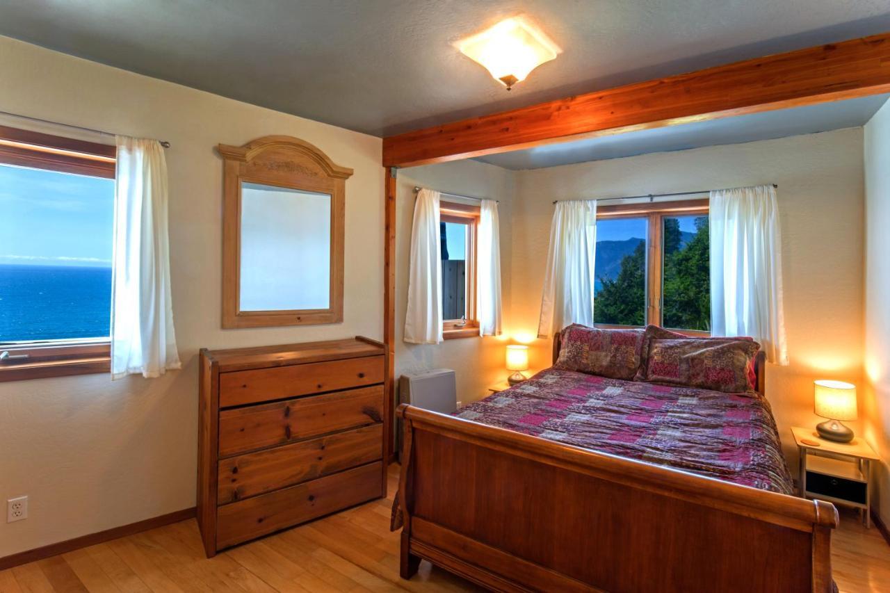 Amazing Oceanview 2 Bedroom Oceanfront! By Oceanviewhottubs Shelter Cove, Ca Tesla Ev Station Extérieur photo